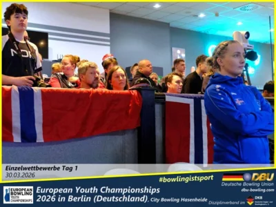 Foto des Albums: Fotoalbum 4 von den European Youth Championships 2026 in Berlin, City-Bowling Hasenheide