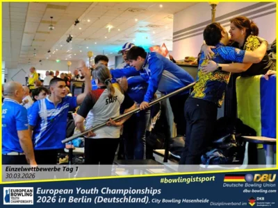 Foto des Albums: Fotoalbum 4 von den European Youth Championships 2026 in Berlin, City-Bowling Hasenheide