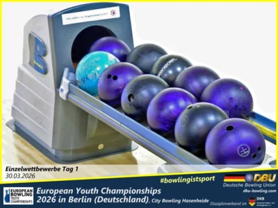 Foto des Albums: Fotoalbum 4 von den European Youth Championships 2026 in Berlin, City-Bowling Hasenheide
