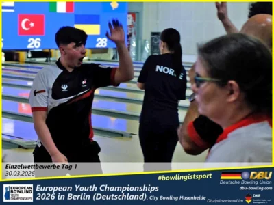 Foto des Albums: Fotoalbum 4 von den European Youth Championships 2026 in Berlin, City-Bowling Hasenheide