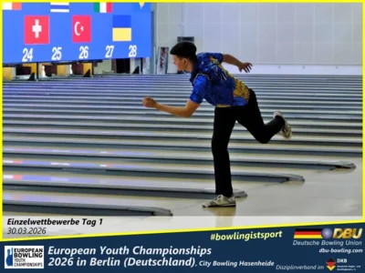 Foto des Albums: Fotoalbum 4 von den European Youth Championships 2026 in Berlin, City-Bowling Hasenheide