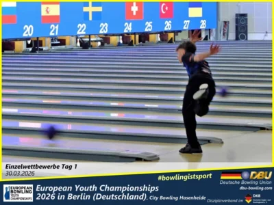 Foto des Albums: Fotoalbum 4 von den European Youth Championships 2026 in Berlin, City-Bowling Hasenheide