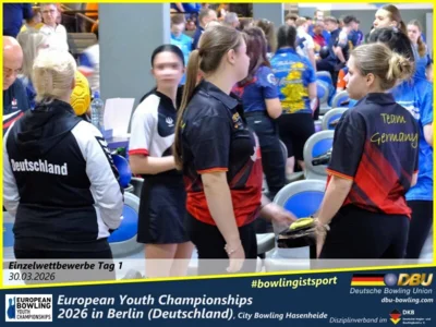 Foto des Albums: Fotoalbum 4 von den European Youth Championships 2026 in Berlin, City-Bowling Hasenheide
