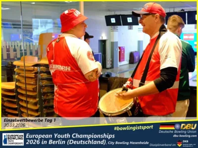 Foto des Albums: Fotoalbum 4 von den European Youth Championships 2026 in Berlin, City-Bowling Hasenheide