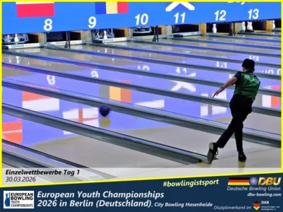 Foto des Albums: Fotoalbum 4 von den European Youth Championships 2026 in Berlin, City-Bowling Hasenheide