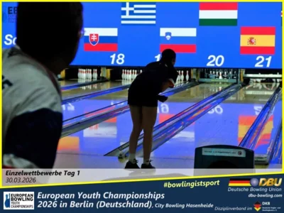 Foto des Albums: Fotoalbum 4 von den European Youth Championships 2026 in Berlin, City-Bowling Hasenheide