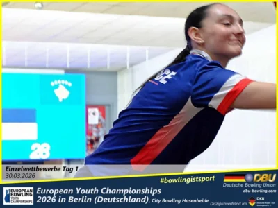 Foto des Albums: Fotoalbum 4 von den European Youth Championships 2026 in Berlin, City-Bowling Hasenheide
