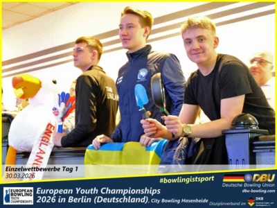 Foto des Albums: Fotoalbum 4 von den European Youth Championships 2026 in Berlin, City-Bowling Hasenheide