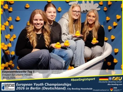 Foto des Albums: Fotoalbum 4 von den European Youth Championships 2026 in Berlin, City-Bowling Hasenheide