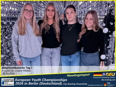 Foto des Albums: Fotoalbum 4 von den European Youth Championships 2026 in Berlin, City-Bowling Hasenheide