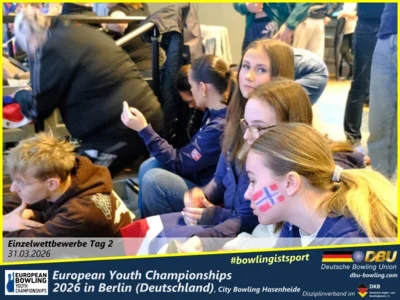 Foto des Albums: Fotoalbum 5 von den European Youth Championships 2026 in Berlin, City-Bowling Hasenheide