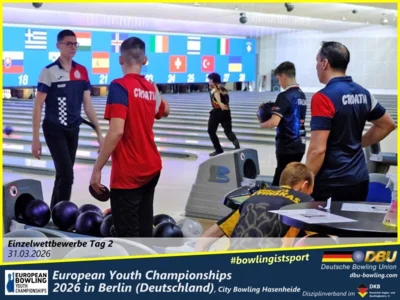 Foto des Albums: Fotoalbum 5 von den European Youth Championships 2026 in Berlin, City-Bowling Hasenheide