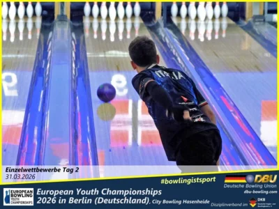 Foto des Albums: Fotoalbum 5 von den European Youth Championships 2026 in Berlin, City-Bowling Hasenheide