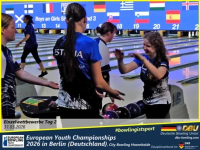 Foto des Albums: Fotoalbum 5 von den European Youth Championships 2026 in Berlin, City-Bowling Hasenheide