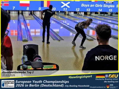 Foto des Albums: Fotoalbum 5 von den European Youth Championships 2026 in Berlin, City-Bowling Hasenheide