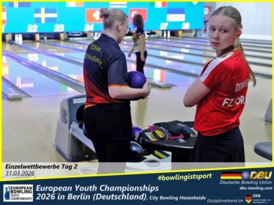 Foto des Albums: Fotoalbum 5 von den European Youth Championships 2026 in Berlin, City-Bowling Hasenheide