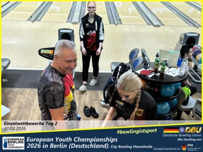Foto des Albums: Fotoalbum 5 von den European Youth Championships 2026 in Berlin, City-Bowling Hasenheide