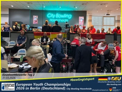 Foto des Albums: Fotoalbum 5 von den European Youth Championships 2026 in Berlin, City-Bowling Hasenheide