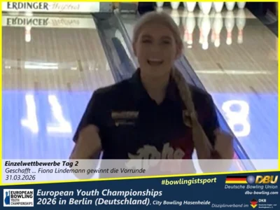 Foto des Albums: Fotoalbum 5 von den European Youth Championships 2026 in Berlin, City-Bowling Hasenheide