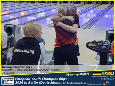 Foto des Albums: Fotoalbum 5 von den European Youth Championships 2026 in Berlin, City-Bowling Hasenheide