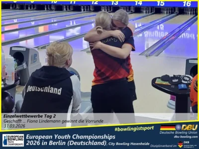 Foto des Albums: Fotoalbum 5 von den European Youth Championships 2026 in Berlin, City-Bowling Hasenheide