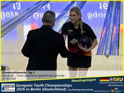 Foto des Albums: Fotoalbum 5 von den European Youth Championships 2026 in Berlin, City-Bowling Hasenheide