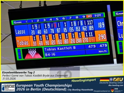 Foto des Albums: Fotoalbum 5 von den European Youth Championships 2026 in Berlin, City-Bowling Hasenheide