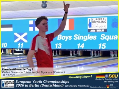 Foto des Albums: Fotoalbum 5 von den European Youth Championships 2026 in Berlin, City-Bowling Hasenheide