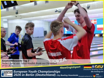 Foto des Albums: Fotoalbum 5 von den European Youth Championships 2026 in Berlin, City-Bowling Hasenheide