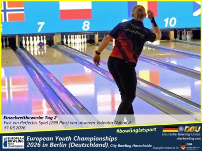 Foto des Albums: Fotoalbum 5 von den European Youth Championships 2026 in Berlin, City-Bowling Hasenheide