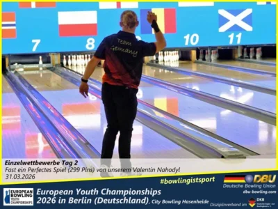 Foto des Albums: Fotoalbum 5 von den European Youth Championships 2026 in Berlin, City-Bowling Hasenheide