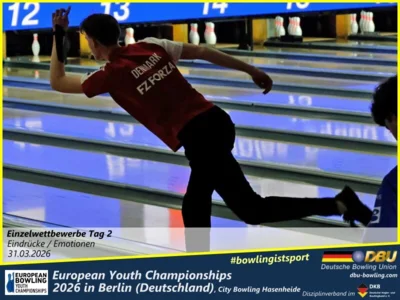 Foto des Albums: Fotoalbum 5 von den European Youth Championships 2026 in Berlin, City-Bowling Hasenheide