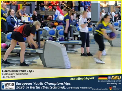 Foto des Albums: Fotoalbum 5 von den European Youth Championships 2026 in Berlin, City-Bowling Hasenheide