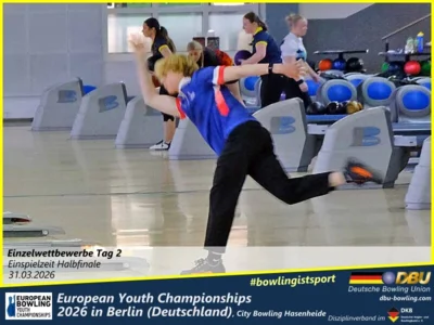 Foto des Albums: Fotoalbum 5 von den European Youth Championships 2026 in Berlin, City-Bowling Hasenheide