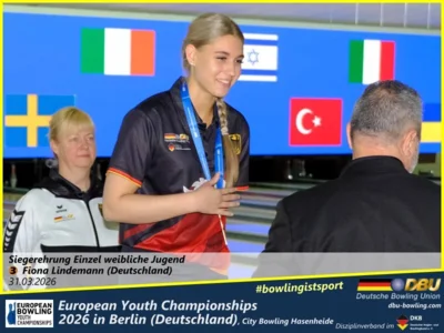 Foto des Albums: Fotoalbum 5 von den European Youth Championships 2026 in Berlin, City-Bowling Hasenheide