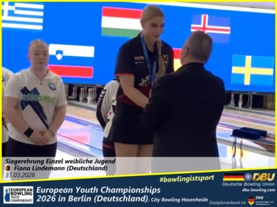 Foto des Albums: Fotoalbum 5 von den European Youth Championships 2026 in Berlin, City-Bowling Hasenheide