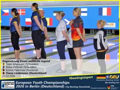 Foto des Albums: Fotoalbum 5 von den European Youth Championships 2026 in Berlin, City-Bowling Hasenheide