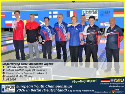 Foto des Albums: Fotoalbum 5 von den European Youth Championships 2026 in Berlin, City-Bowling Hasenheide