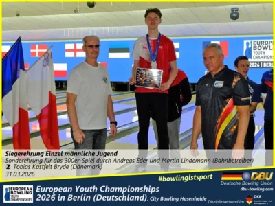 Foto des Albums: Fotoalbum 5 von den European Youth Championships 2026 in Berlin, City-Bowling Hasenheide