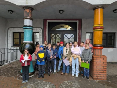 Foto des Albums: Exkursion Hundertwasserschule Wittenberg Klassen 4a und 4b