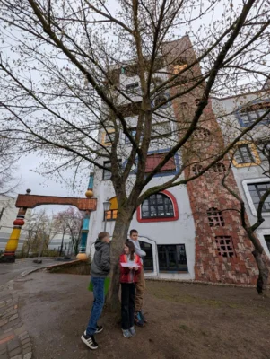 Foto des Albums: Exkursion Hundertwasserschule Wittenberg Klassen 4a und 4b