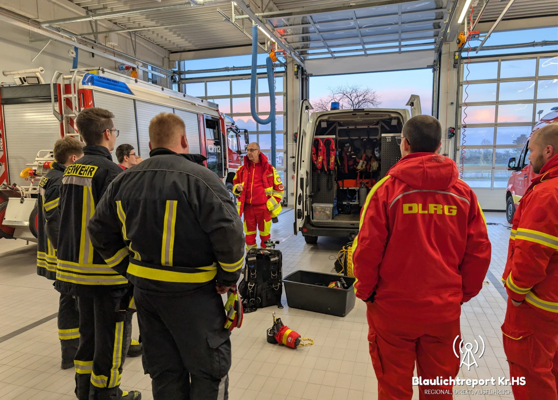 Bild: Foto: Blaulichtreport Kr.HS