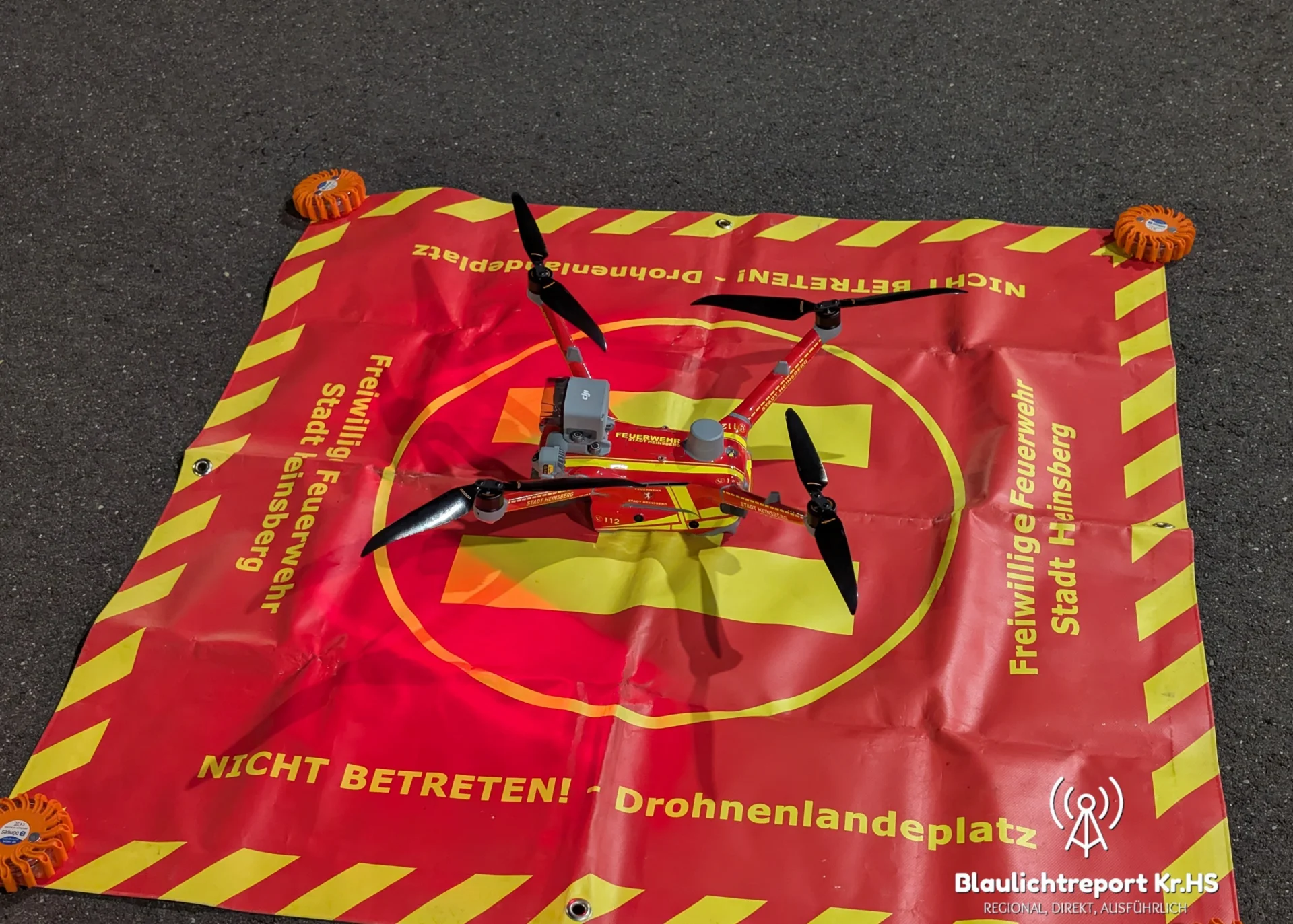 Bild: Foto: Blaulichtreport Kr.HS