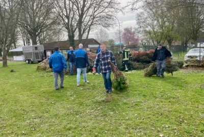 Foto des Albums: Aufbau Osterfeuer 2026