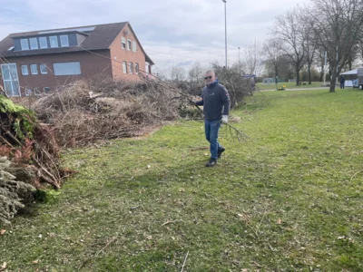 Foto des Albums: Aufbau Osterfeuer 2026
