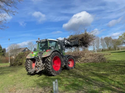 Foto des Albums: Aufbau Osterfeuer 2026