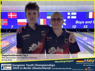 Foto des Albums: Fotoalbum 6 von den European Youth Championships 2026 in Berlin, City-Bowling Hasenheide