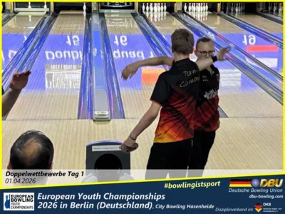 Foto des Albums: Fotoalbum 6 von den European Youth Championships 2026 in Berlin, City-Bowling Hasenheide