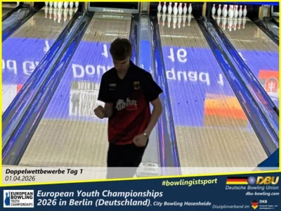 Foto des Albums: Fotoalbum 6 von den European Youth Championships 2026 in Berlin, City-Bowling Hasenheide