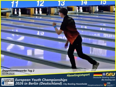 Foto des Albums: Fotoalbum 7 von den European Youth Championships 2026 in Berlin, City-Bowling Hasenheide